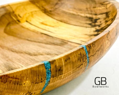 Hand turned wooden bowls